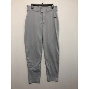 Nike Team Baseball Men Engineered Pants Size Large Gray M167 -9